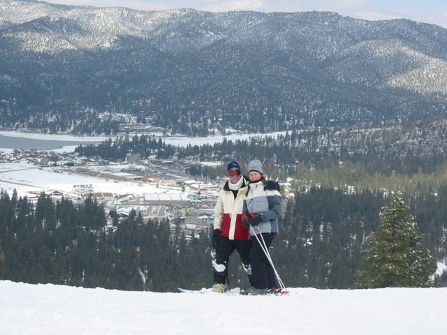 bigbear_030306e.jpg - Scott and Melissa, Big Bear, 2003